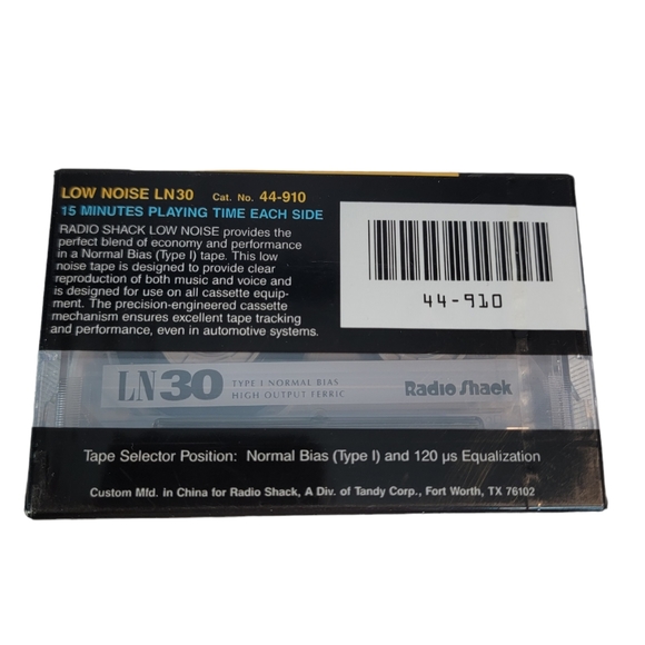 Radio Shack Normal Bias Low Noise Blank Media Recordable Cassettes 2 Pack - Picture 6 of 7
